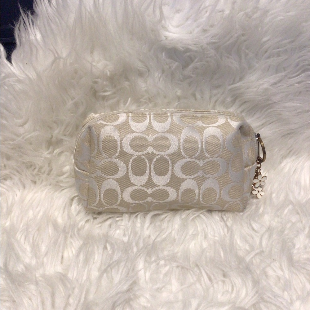 Coach Light Khaki Pouch